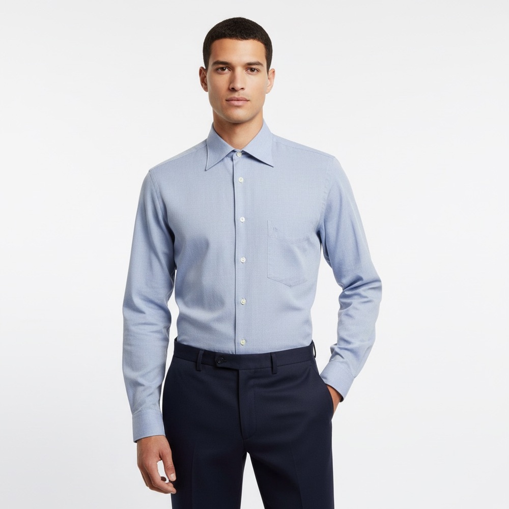 #083 VTG CHRISTIAN DIOR BUTTON UP/ PTP-22.5